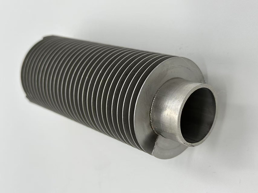 Fin tube-heat exchange components